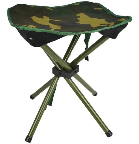 Banqueta Dobrável Nautika Stool Verde Camuflada - Stool