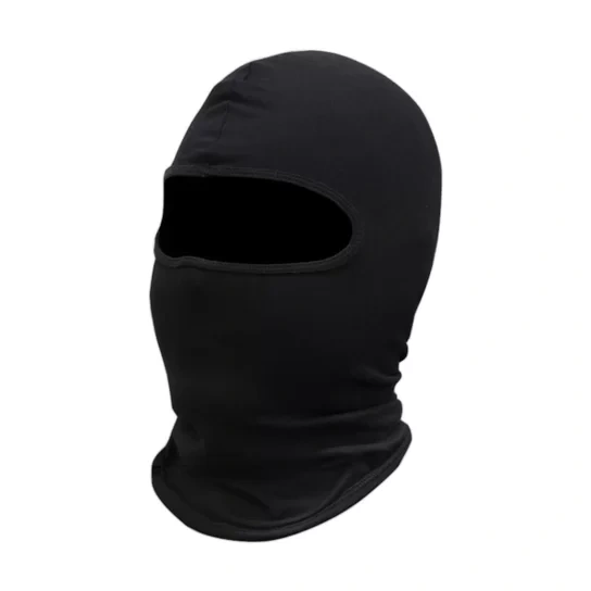 Balaclava Com Proteção Solar - Preto