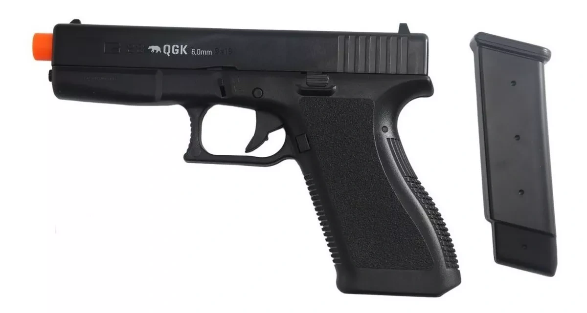 Pistola Airsoft Glock Spring S23 Polímero 6mm Qgk